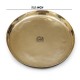 11.5 Inch Handmade Pure Bronze Kansa Vintage Thali for Dining, Serving & Gifting
