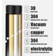 WATER BOTTLE WITH LED TEMPERATURE DISPLAY 500 ml Flask  (Pack of 1, Multicolor, Steel)