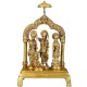 9" Rama Durbar In Brass / Handmade / Made In India, Weight: 1700 Gram