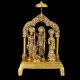 9" Rama Durbar In Brass / Handmade / Made In India, Weight: 1700 Gram