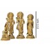 Shri Ram Darbar Brass Statue Set (Rama, Sita, Lakshman, Hanuman),Height:15.5 Inch,Weight:17.7 Kg.