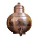 ROYALSTUFFS 100% Pure Copper 5 Litre Matka with Brass Tap Tank (Weight -1092 Gram) | Hand Hammered Handcrafted Copper Water Dispenser