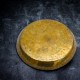 11.5 Inch Handmade Pure Bronze Kansa Rustic Vintage Thali for Dining, Serving & Gifting
