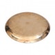 10.5-Inch Pure Shine Finish Bronze Kansa Plate Set - Set of 4