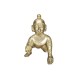 ROYALSTUFFS  Brass Laddoo Gopal, Baby Krishna,Idol Statue Sculpture, Brass Laddu Gopal Kishan, Thakurji Murti Idol Statue, Laddu Gopal Idol, Bal Gopal Murti | Weight - 530 Grams