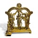 10-Inch Handmade Pure Brass Ram Darbar Idol - 2 kg