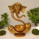 Brass Lord Ganesh Diya Stand Incense Burner and Diya Jyoti Deepak Oil Lamp