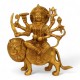 Brass Goddess Durga Ji Sculpture Antique Finish- 8 Inch