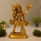 Antique Brass Hanuman Parvat Standing Statue Idol - 6 Inch