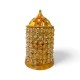 8-Inch Brass Akhand Jyoti Crystal Diya