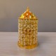 8-Inch Brass Akhand Jyoti Crystal Diya