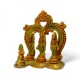 Brass Antique Colored Ram Darbar -  6 Inch