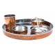 Copper Plated Stainless Steel Dinner Set