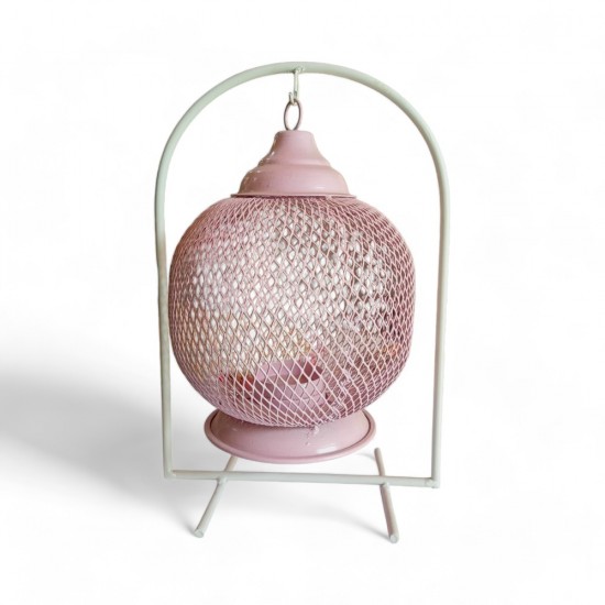 Hanging Tea Light Holder - Metal Lantern