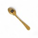 Brass Baby Spoon with Matte Finish Design